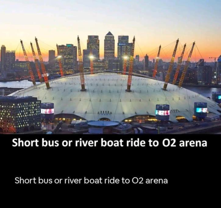 Snuggle Inn - Riverside Apartments - Views Over Looking London River Thames, Close To O2 Arena, London Excel, London City Airport, Thames Clipper- River Boat Service, Woolwich Ferry, Onsite Parking, Twin Room Option Available Bagian luar foto